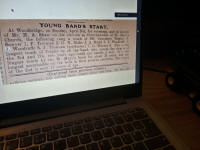 One of the interesting bits of information from 1932 Ringing World shared by Katharine Salter.