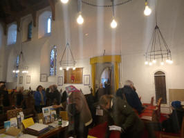 Ringing at Barham for the South-East District Practice. Ringing at Barham for the South-East District Practice.