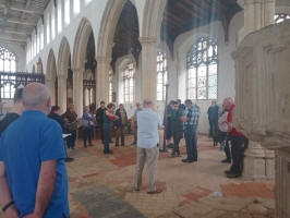 The draw for the Guild Six-Bell Striking Competitions at Blythburgh. The draw for the Guild Six-Bell Striking Competitions at Blythburgh.