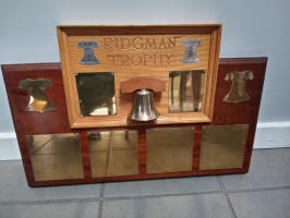 The Ridgman Trophy at our house. The Ridgman Trophy at our house.