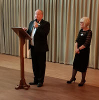 Mark Murphy & Lesley Dolphin.