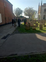 Some members outside at Beccles.  Some members outside at Beccles.