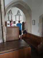 Ringing at Piddlehinton. Ringing at Piddlehinton.