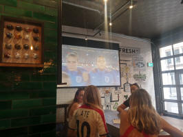 In the Long Arm watching the England game. In the Long Arm watching the England game.