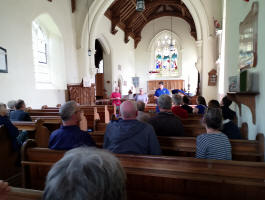 SE District Chairman Stephen Christian, Secretary Liz Christian and Ringing Master Hal Meakin.  SE District Chairman Stephen Christian, Secretary Liz Christian and Ringing Master Hal Meakin.