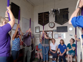 Ringing at Linton. Ringing at Linton.