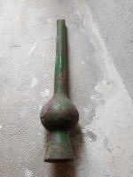 Broken clapper from Bures tenor (taken by Mike Cowling). Broken clapper from Bures tenor (taken by Mike Cowling).