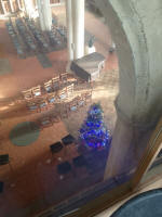 Christmas tree at St Bartholomew's in Orford. Christmas tree at St Bartholomew's in Orford.