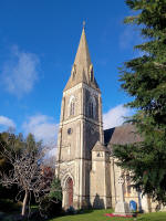 Melton New Church on my walk.