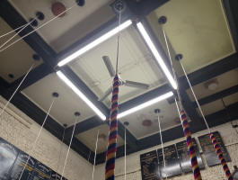 The ringing chamber at St Mary-le-Tower before it changes forever!