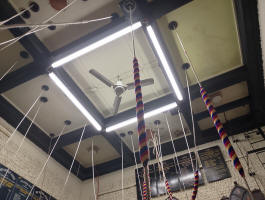 The ceiling at St Mary-le-Tower now.