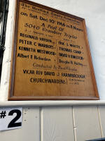 The pealboard that had so perturbed us!