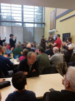 The George W Pipe Trophy is presented to Norwich.