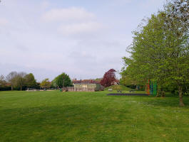 View of Framlingham tower from the park.
