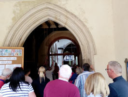 Ringing at Debenham for the Guild AGM