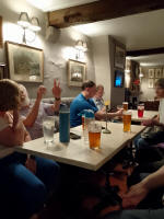 In The Dog after ringing.