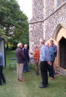 At Pettistree practice this evening.