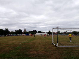 Football fun day at Wickham Market.