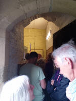 Waiting to ring at Kington.