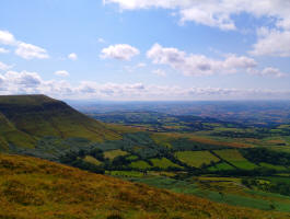 Views from the Brecon Beacons.