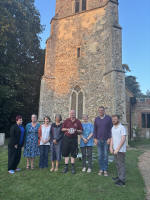 South-West District Striking Competition at Little Cornard (taken by Gerald Bird).