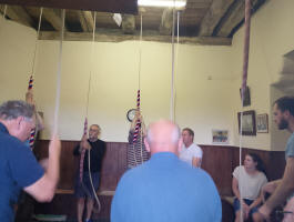 Ringing at Leintwardine.