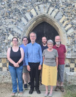 Pettistree Grandsire Band. Image: Mike Whitby.