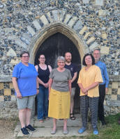 Pettistree Quarter Peal Band. Image: Mike Whitby.