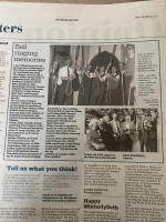 Archive ringing photos in the EADT. (courtesy of Christine Knight).