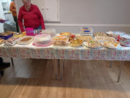 Tea at the South-East District Meeting in Pettistree Village Hall.
