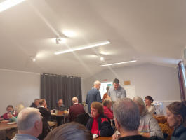South-East District tea in Pettistree Village Hall.