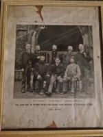 Photo of band that rang the 16608 at Debenham in 1892. (With kind permission of Corrall McCormack)