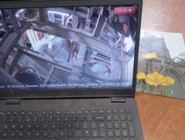 Watching the National 12-bell Striking Contest Final broadcast with a copy of The Ringing World.