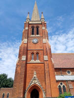 St John the Baptist church in Felixstowe looking splendid in the sunshine on my lunchbreak.