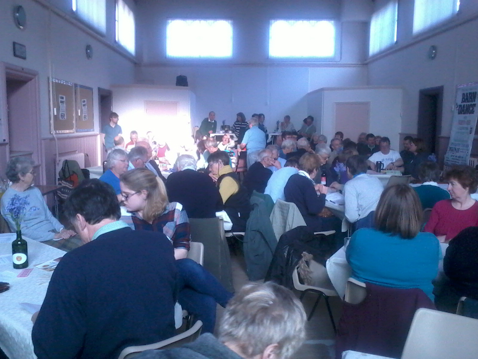  In Hungate Hall for the 2017 Suffolk Guild AGM.