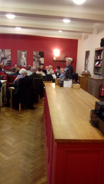 New Guild Chairman Rowan Wilson introduces herself.