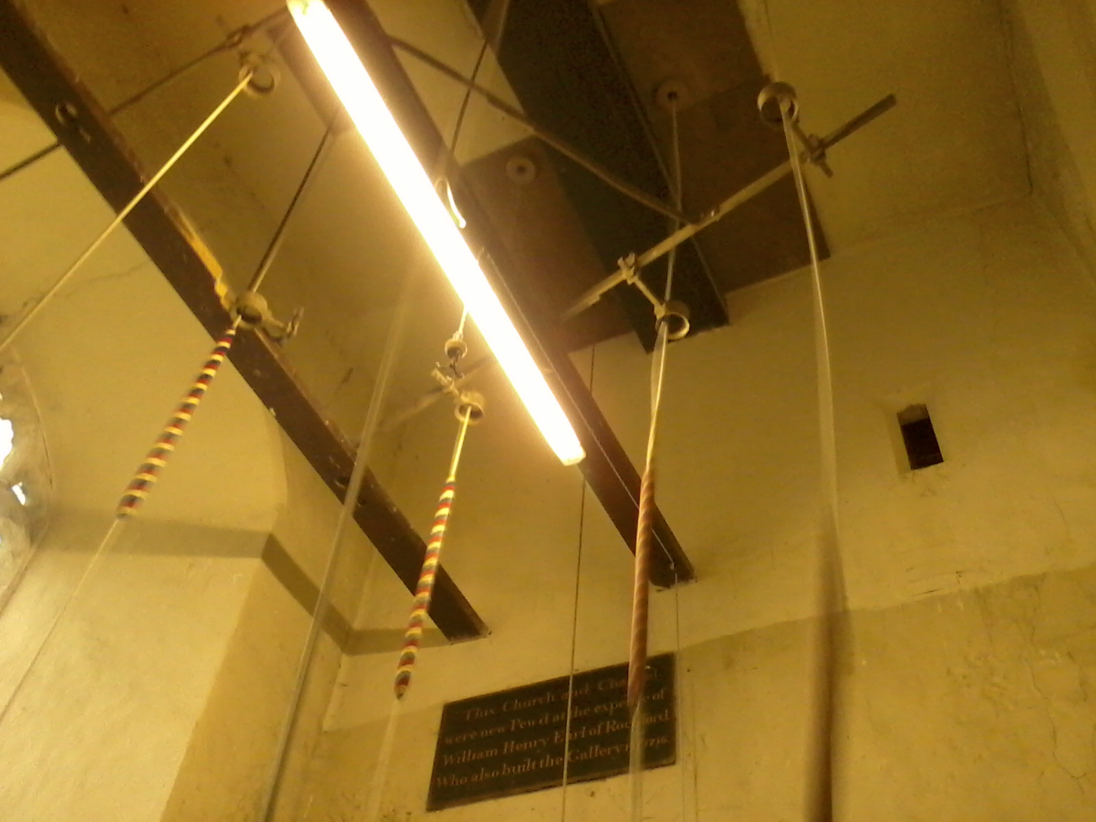 Rope guides at Easton.