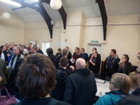 Gathered in the Parish Rooms at Saffron Walden.