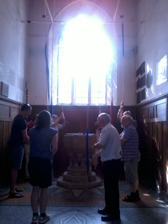  Rambling Ringers Ringing at Great Shelford.