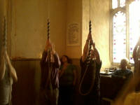 Ringing at the South-East District Practice at Helmingham. Ringing at the South-East District Practice at Helmingham.