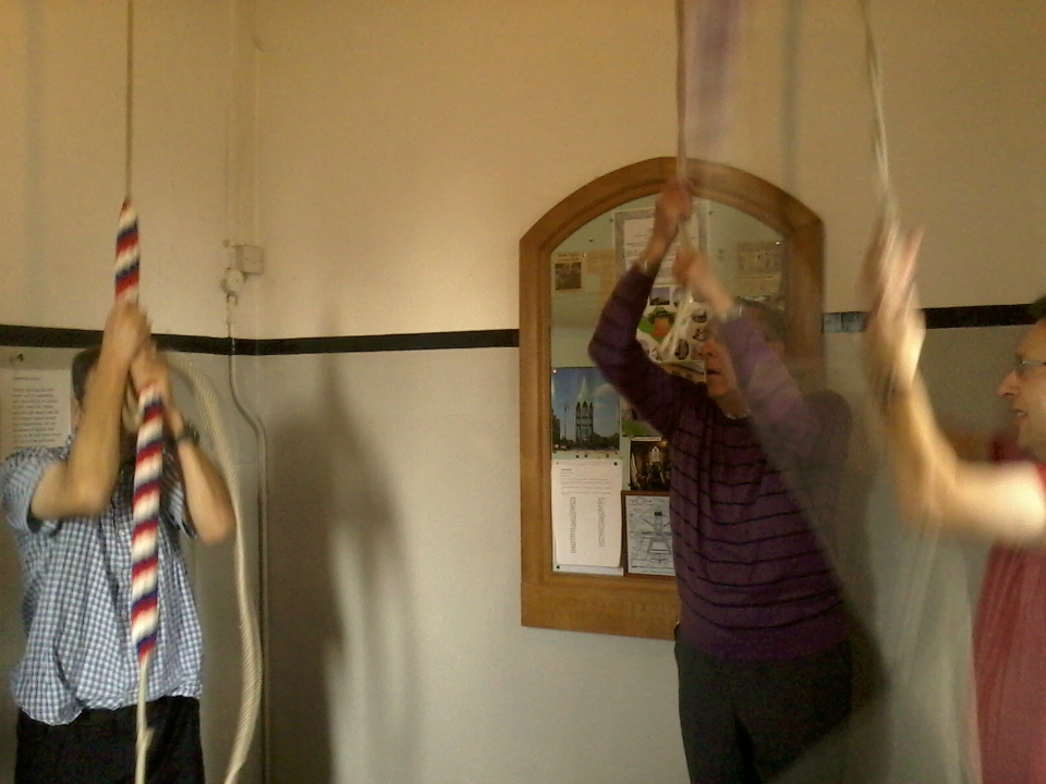 Ringing at Holbrook for the South-East District Practice.