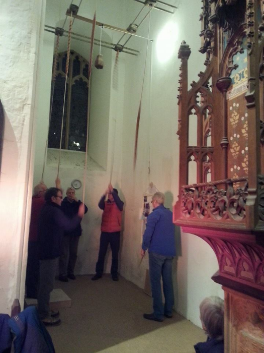 Ringing at Huntingfield. 