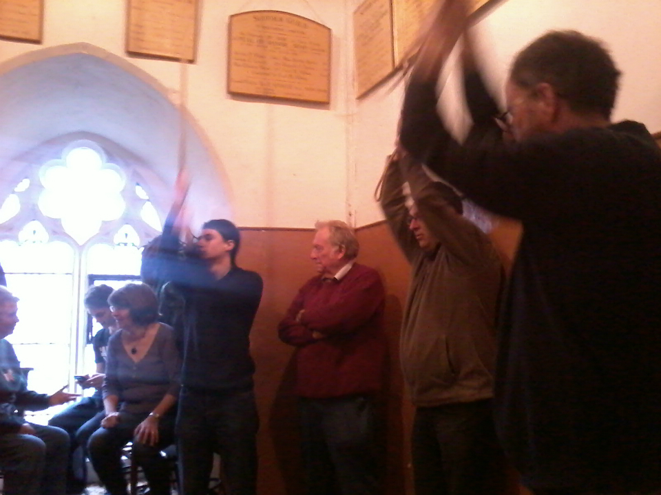 Ringing at St Matthew's in Ipswich for the South-East District Practice.