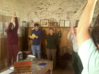Ringing at Kessingland on Pettistree outing. Ringing at Kessingland on Pettistree outing.