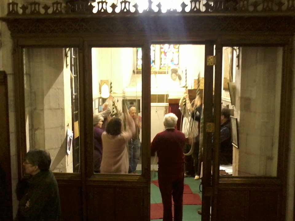 Ringing at Lowestoft on Pettistree outing.