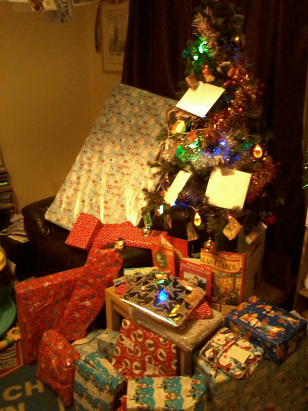 Santa's been!