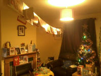 Our Christmas decorations on twelfth night. Our Christmas decorations on twelfth night.