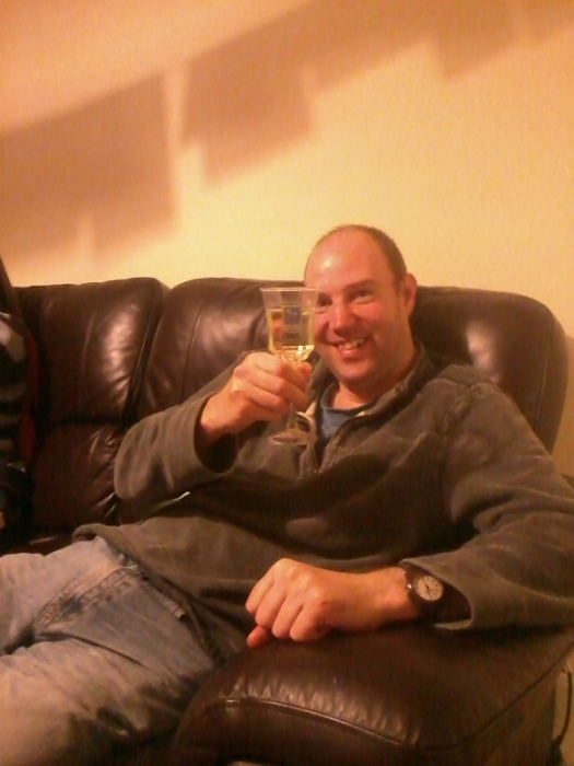 Pete enjoying proceedings.