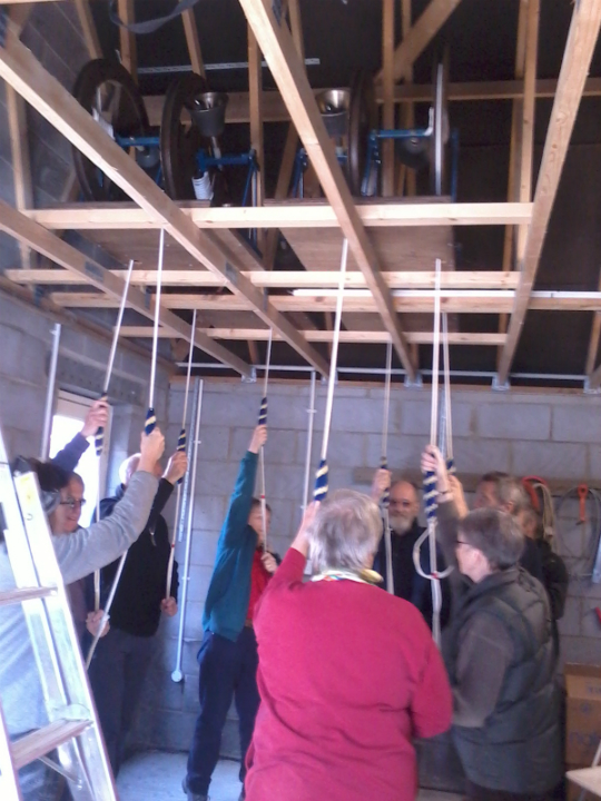 Ringing at The Millbeck Ring in Shelland.