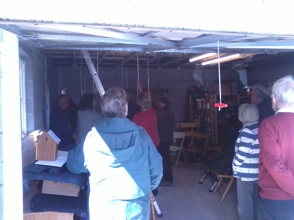 Ringing at The Millbeck Ring in Shelland.
